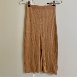 Free people knit pencil skirt XS